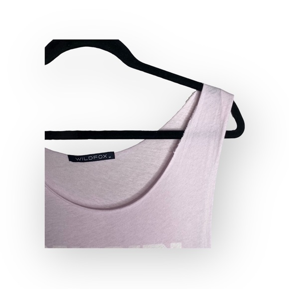 OG: Wildfox Couture ♕ Cowgirl 10 Cutoff Muscle Tee Tank Top ♕ Lilac Blush ♕ Med - Picture 8 of 16